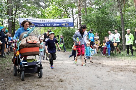 Bieg z książką 2019 - Rozbiegana Mama [fot. Andrzej Romański]